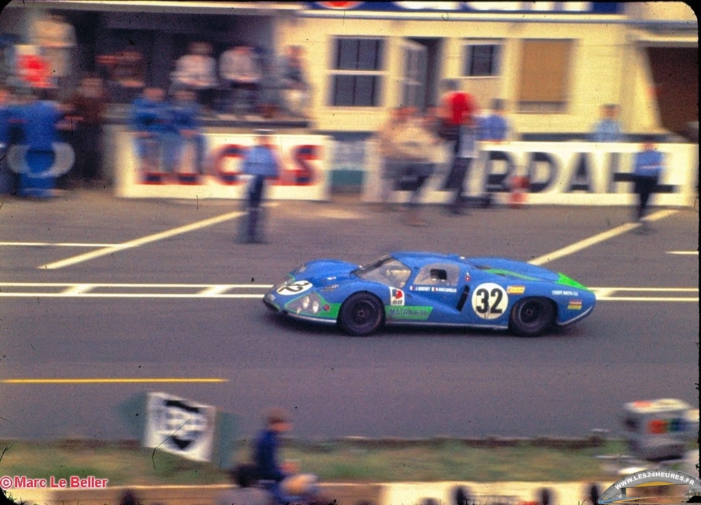 24h lemans 1969 matra