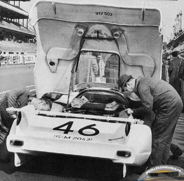 Le Mans 1969 Test Day 46 Porsche 917
