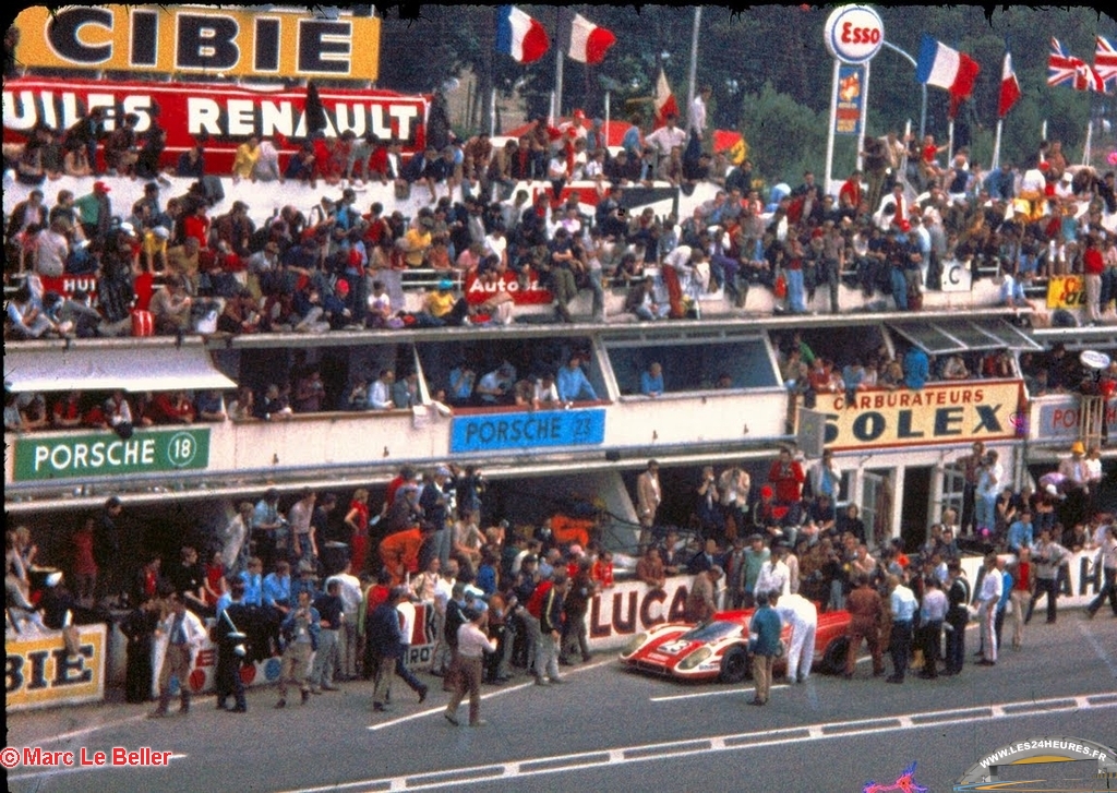 24h lemans 1970 grille de depart