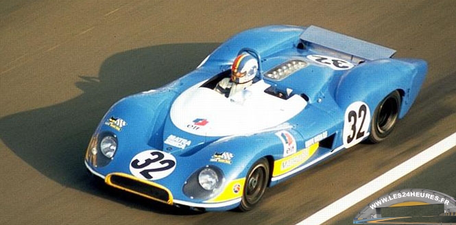 24h lemans 1970 matra cevert