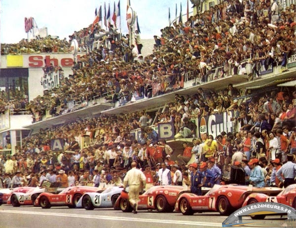 24h lemans 1970 grille de depart