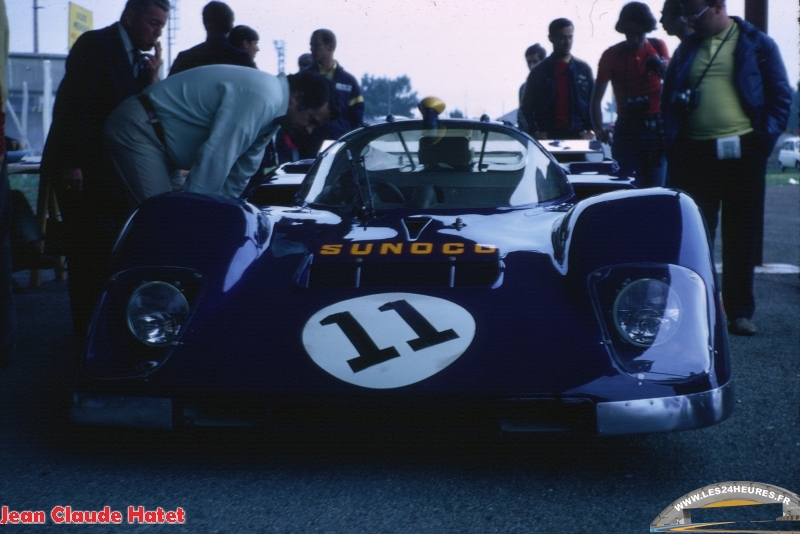 24h lemans 1971 ferrari 512 sunoco donohue