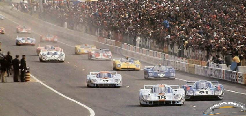 24h lemans 1971 depart 