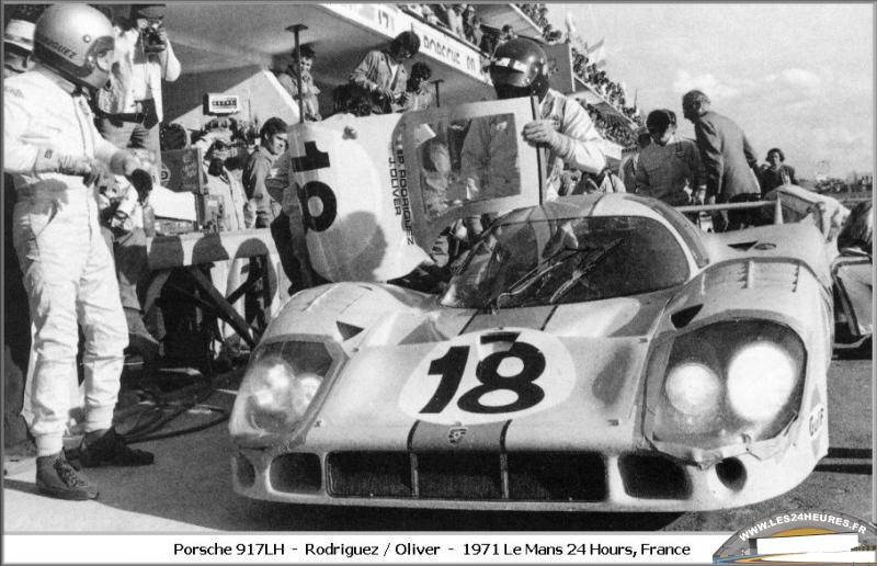 24h lemans 1971 porsche 917 rodriguez oliver