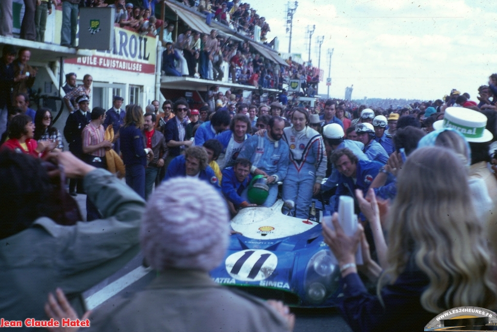 24h lemans 1973 Pescarolo Larousse