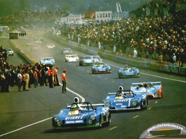 24h lemans 1974 grille de depart