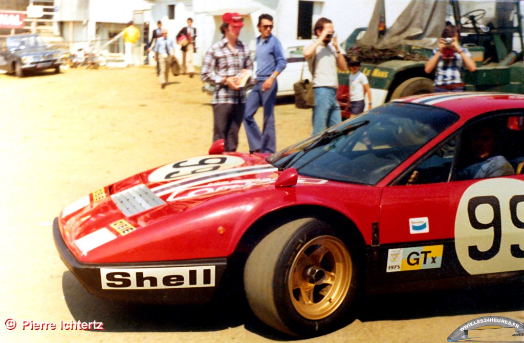 24 heures du Mans 1975 Ferrari Nart 99