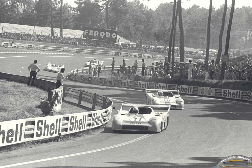 24h lemans 1975 le départ, Mirage, Porsche, Ligier
