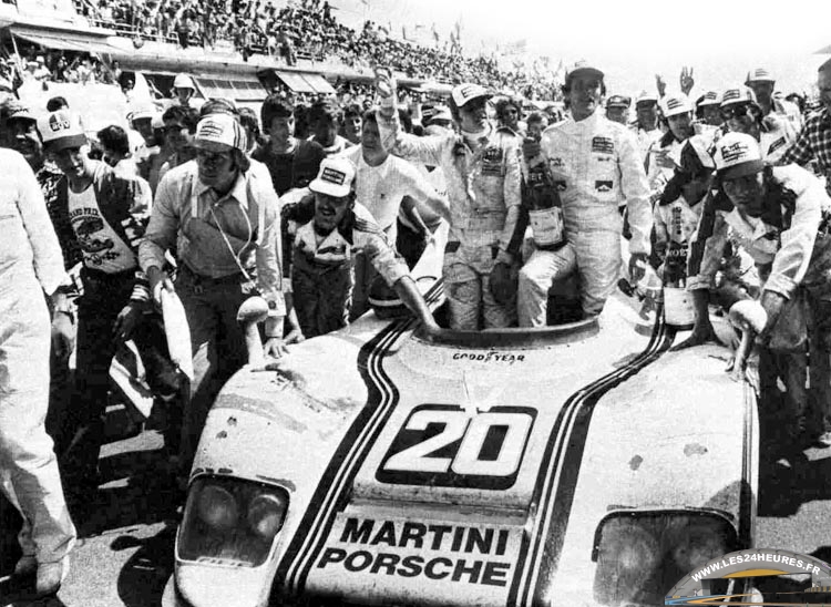 24h lemans 1976 Victoire de la Porsche 936 de Jacky Ickx