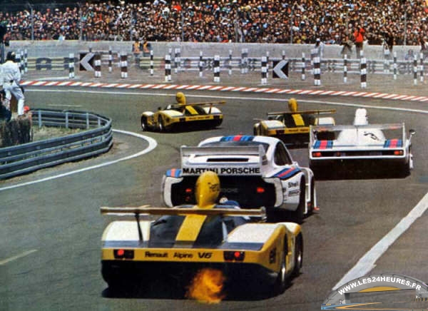 24h lemans 1977 depart