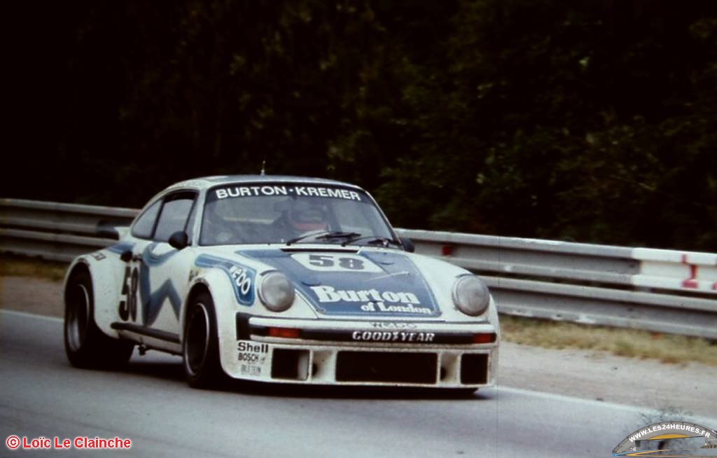 24h du Mans 1977 Porsche 934 Wollek Gurdjian Steve
