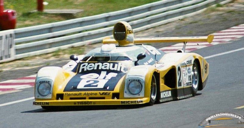 24h lemans 1978 Alpine Renault a442b pironi