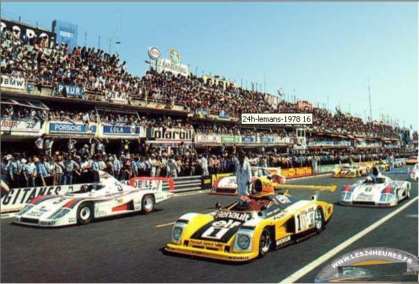 24h lemans 1978 depart