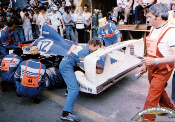 24h lemans 1979 porsche 936 stand