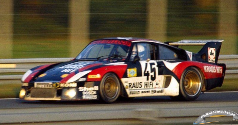 24h lemans 1980 45 Porsche 935 Loos Wollek