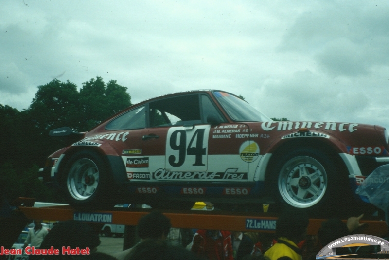 24h lemans 1980 94 Porsche 934 Almeras