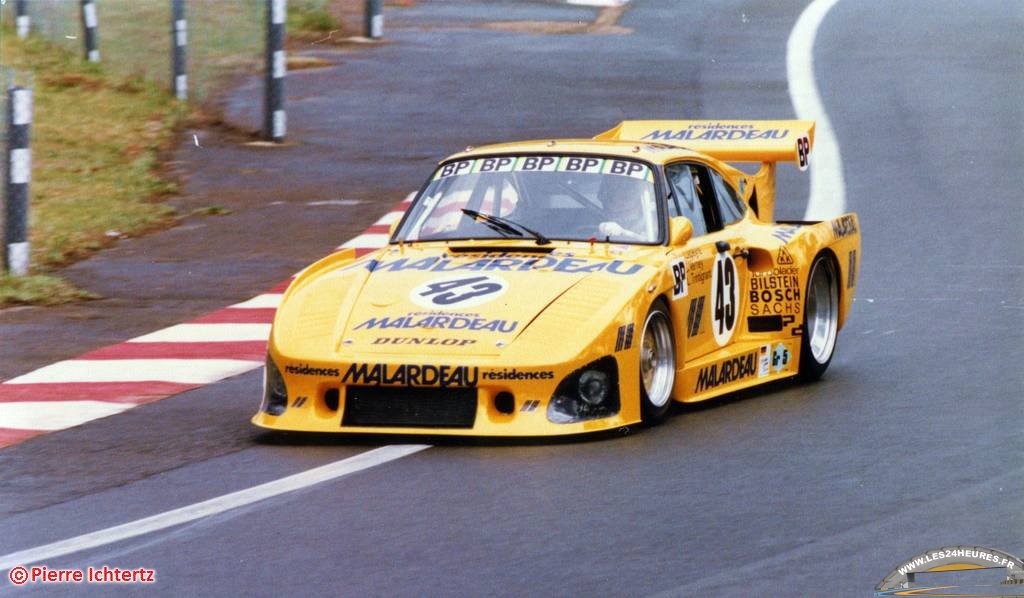 La Porsche 935 K3 de Trintigant aux 24h du Mans