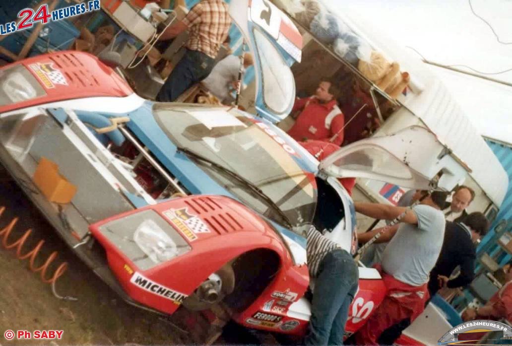 WM Paddock 24h du Mans 1980