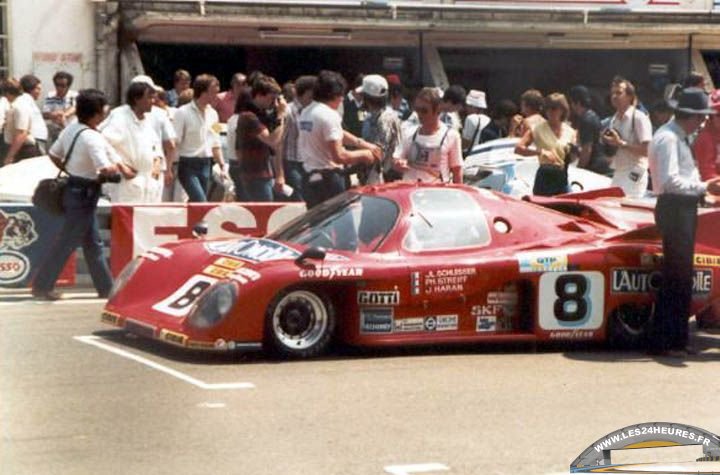 24h lemans 1981 Rondeau m379 Haran Streiff Schlesser