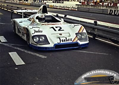24h lemans 1981 Porsche 936 jules