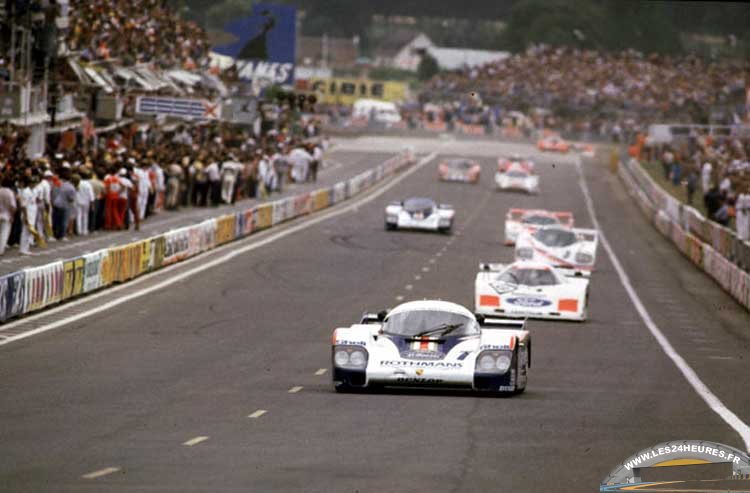 24h lemans 1982 Porsche 956 Ford c100 Porsche 936