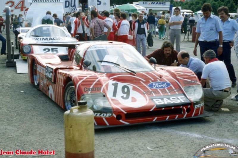 24h lemans 1982 Ford Sauber