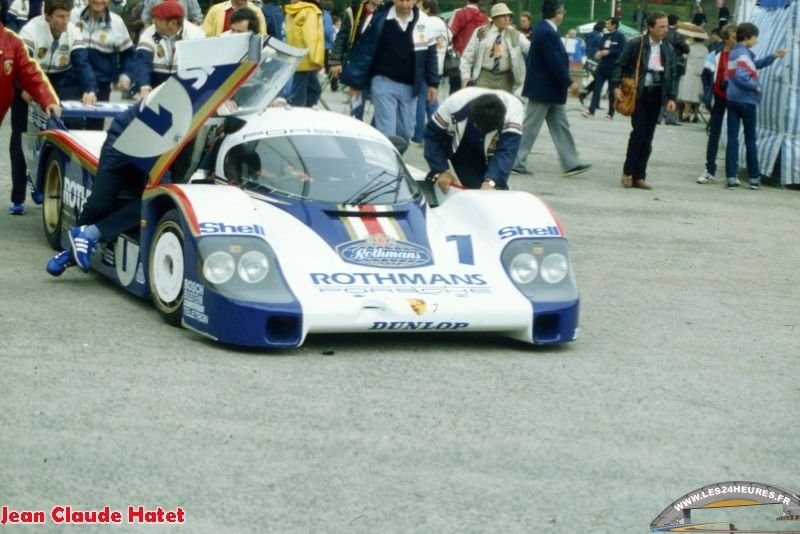 24h lemans 1982 Porsche 956 de Jacky Ickx