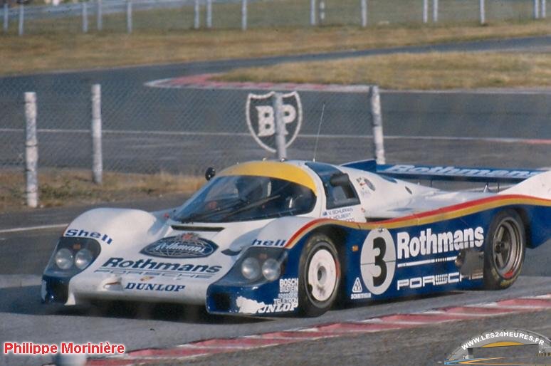 24h lemans 1983 Porsche 956 haywoodholbert schupann