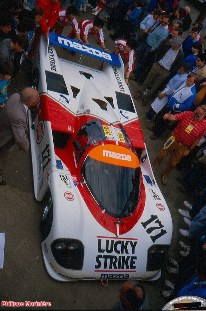 24h lemans 1986 170 Mazda 757