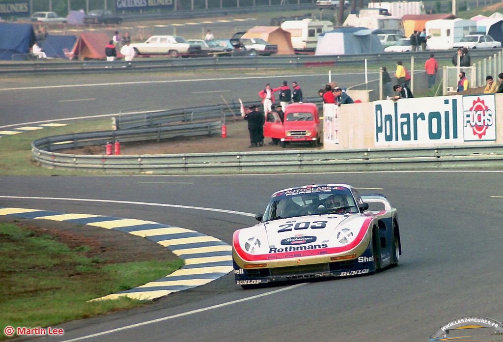 24h du mans 1987 - Porsche 961 no 203
