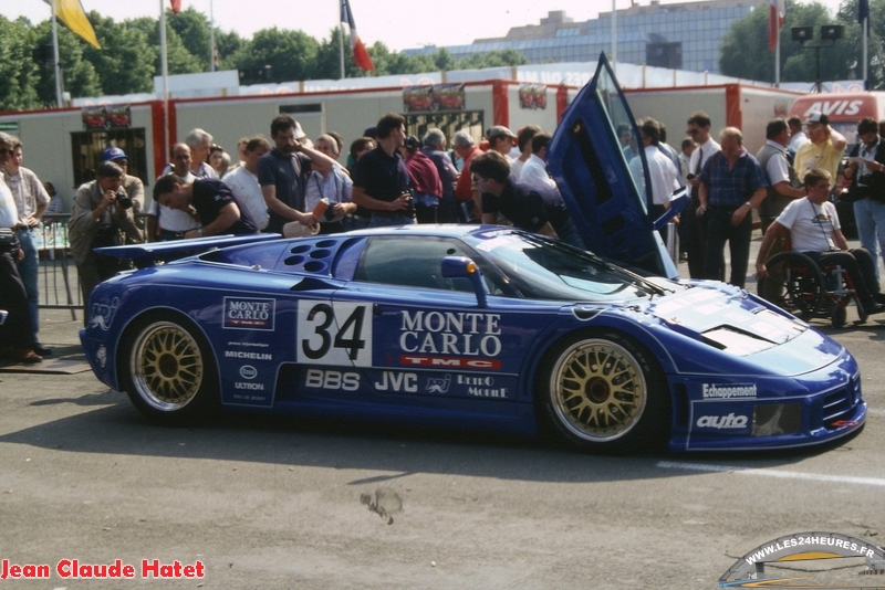 Bugatti EB110S 24h du Mans 1995