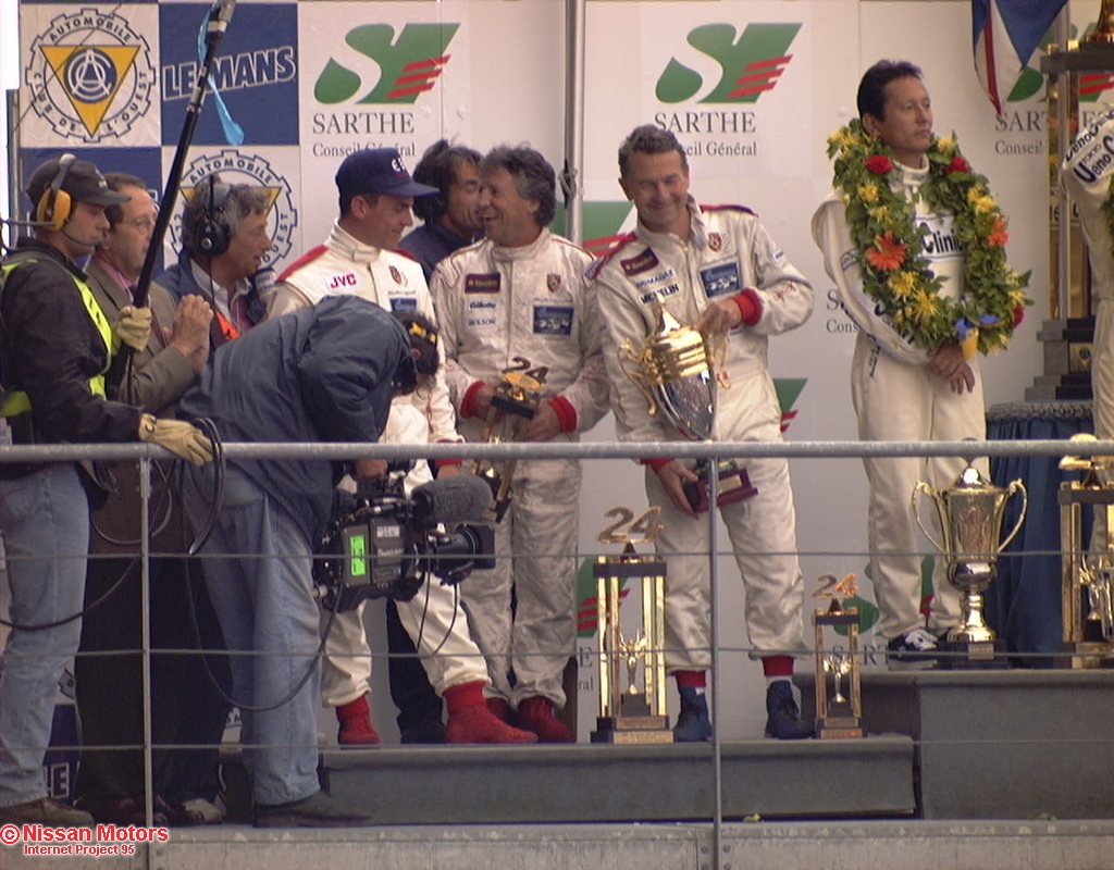 24h lemans 1995 podium 