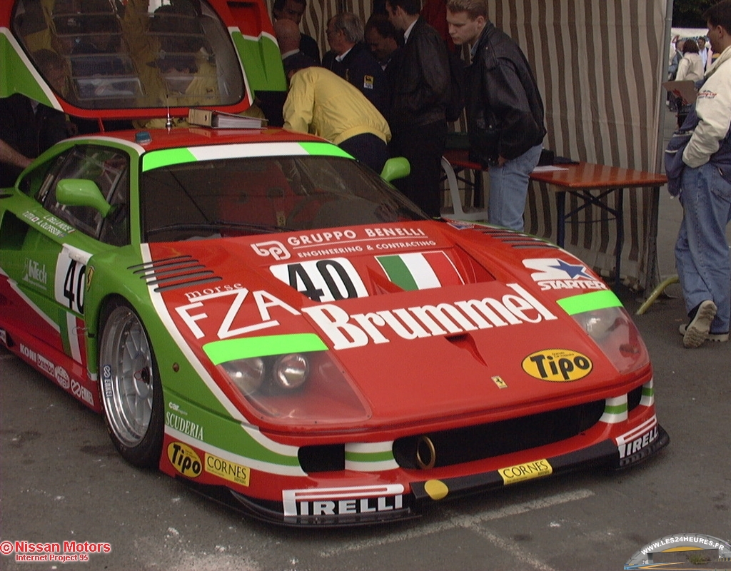 LM1995 Ferrari F40 n° 40