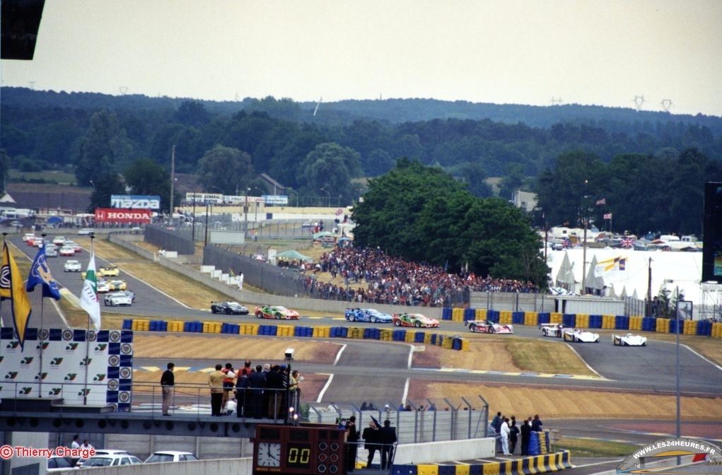 Départ des 24h du Mans 1995