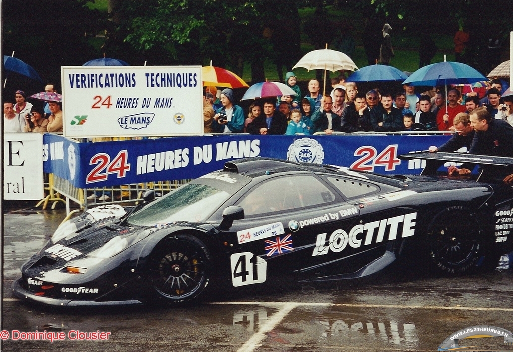 24 heures du Mans 1998 Mc Laren 41
