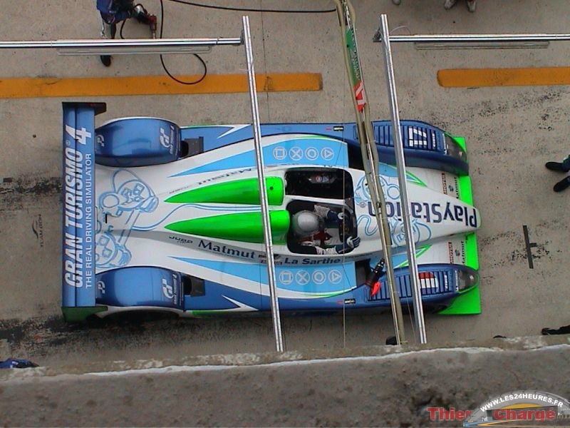 Loeb first lap in Le Mans