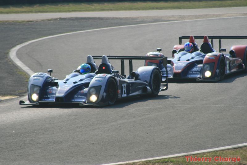 24h lemans 2007 journée test Les courage 12 et 13