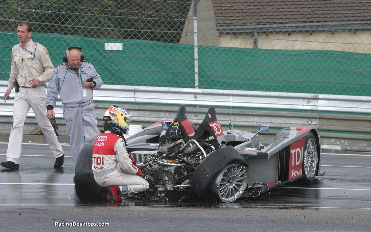 24 heures du Mans 2007 Audi R10 3 Rockfeller