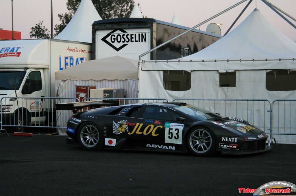 24h lemans 2007 53 Lamborghini Murcielago jloc