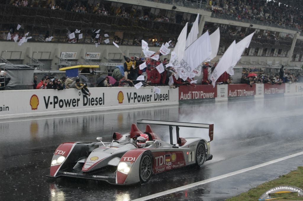 24h lemans 2007 Victoire de l'Audi R10