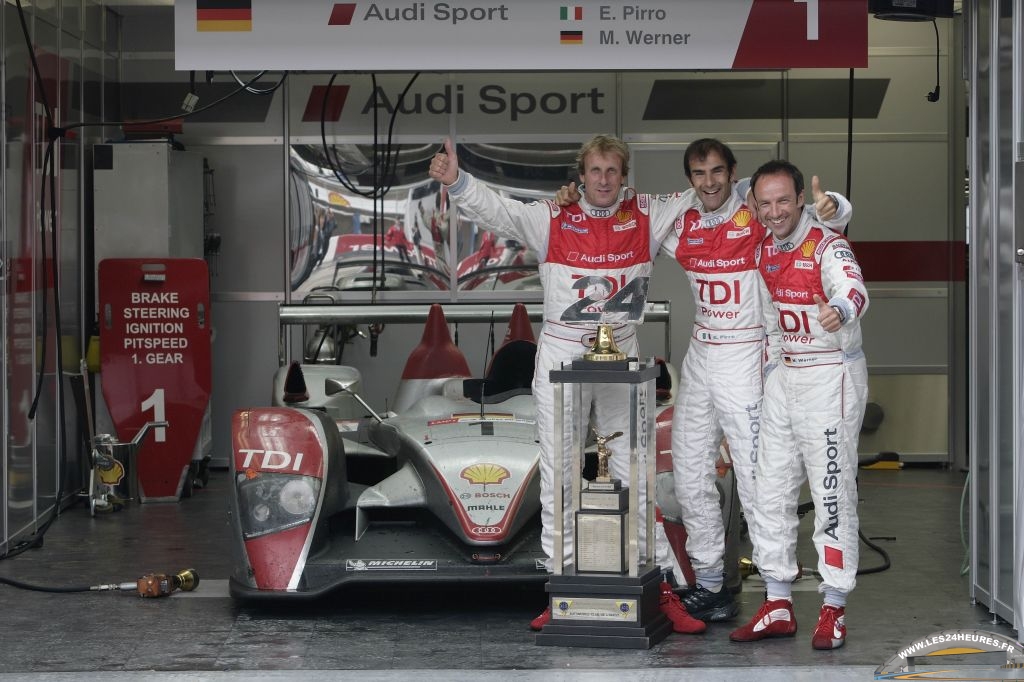 24 heures du Mans 2007 Victoire Audi R10 Biela Pirro Werner