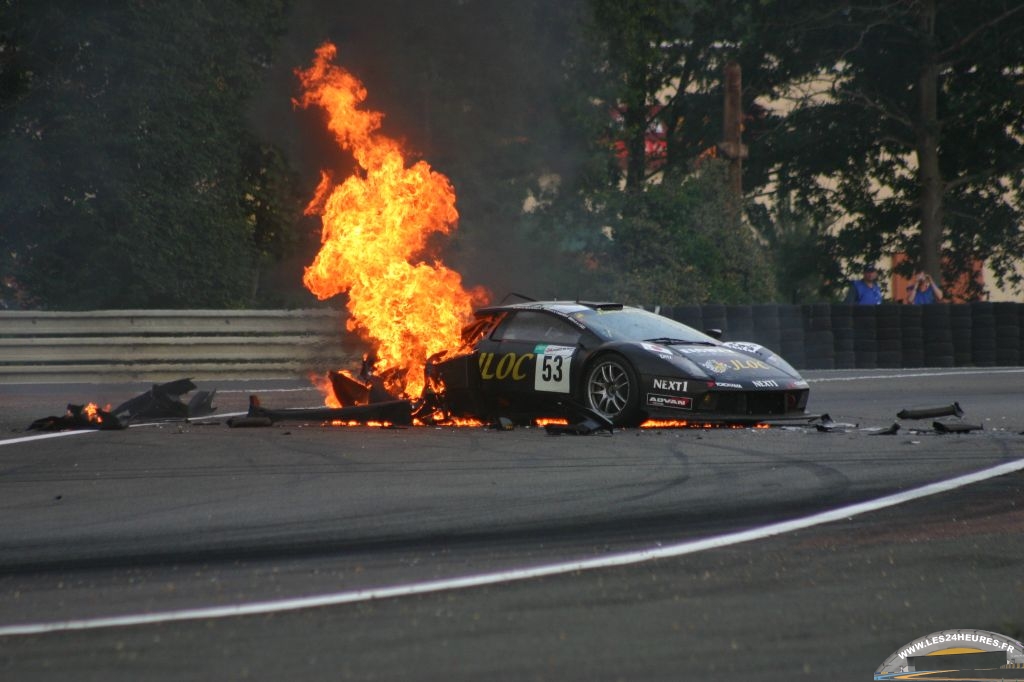 24h lemans 2007 53 Lamborghini Murcielago jloc