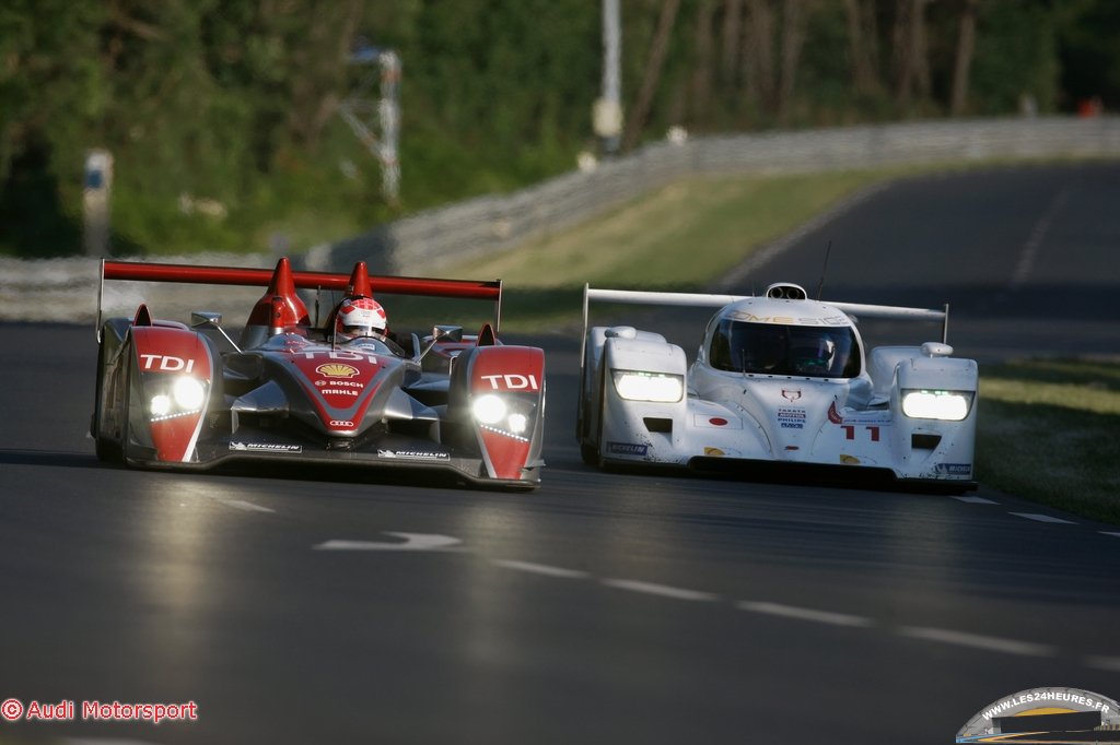 Dome S102 et Audi aux 24h du Mans 2008