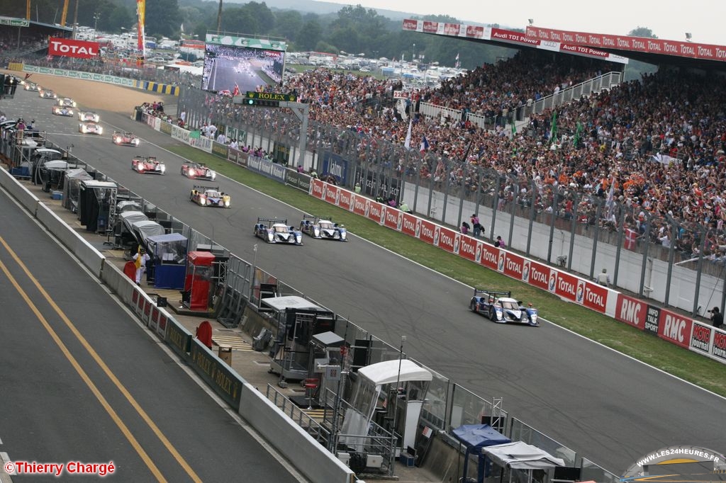 24h lemans 2010 départ