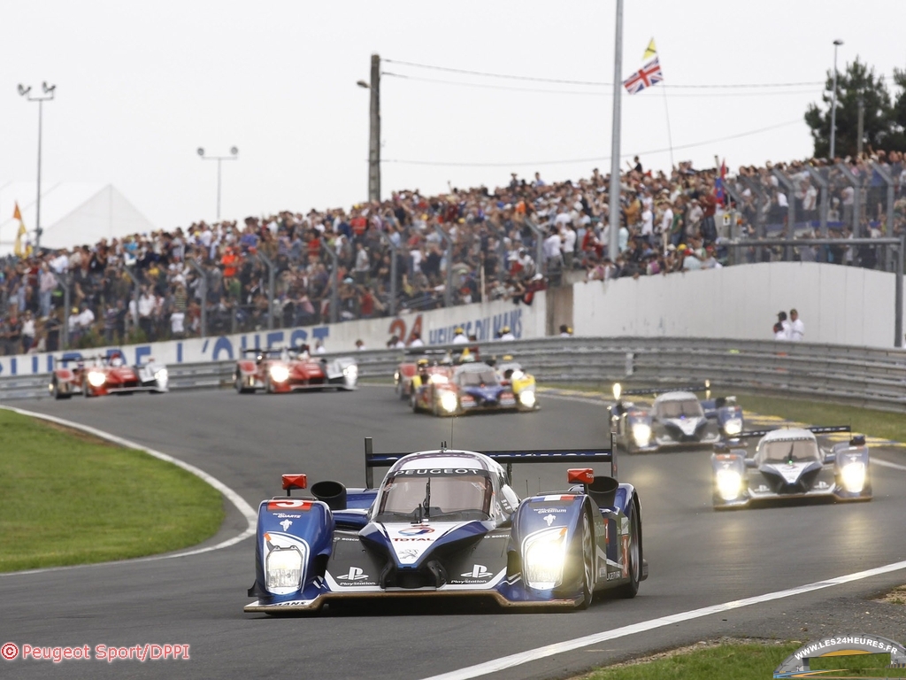 24h lemans 2010 Départ