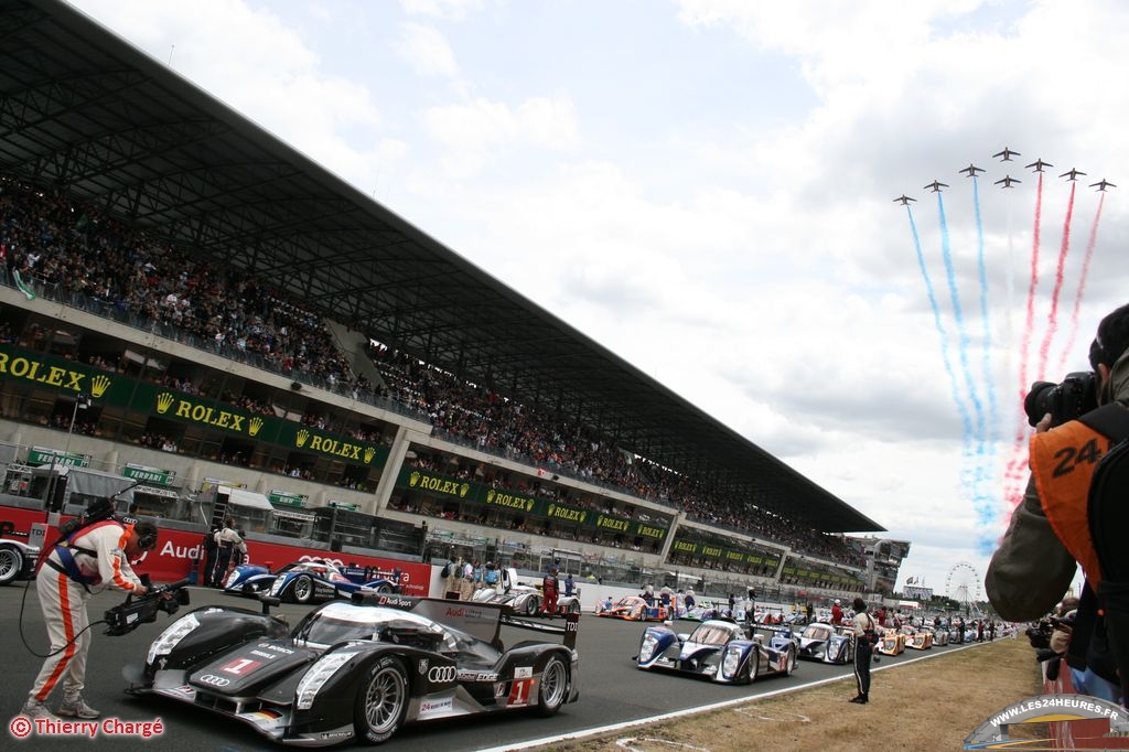 Départ des 24 heures du Mans