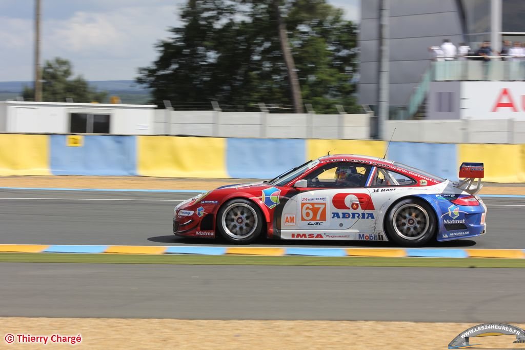 24h mans 2012 Porsche Imsa Performance #67 Raymond Narac