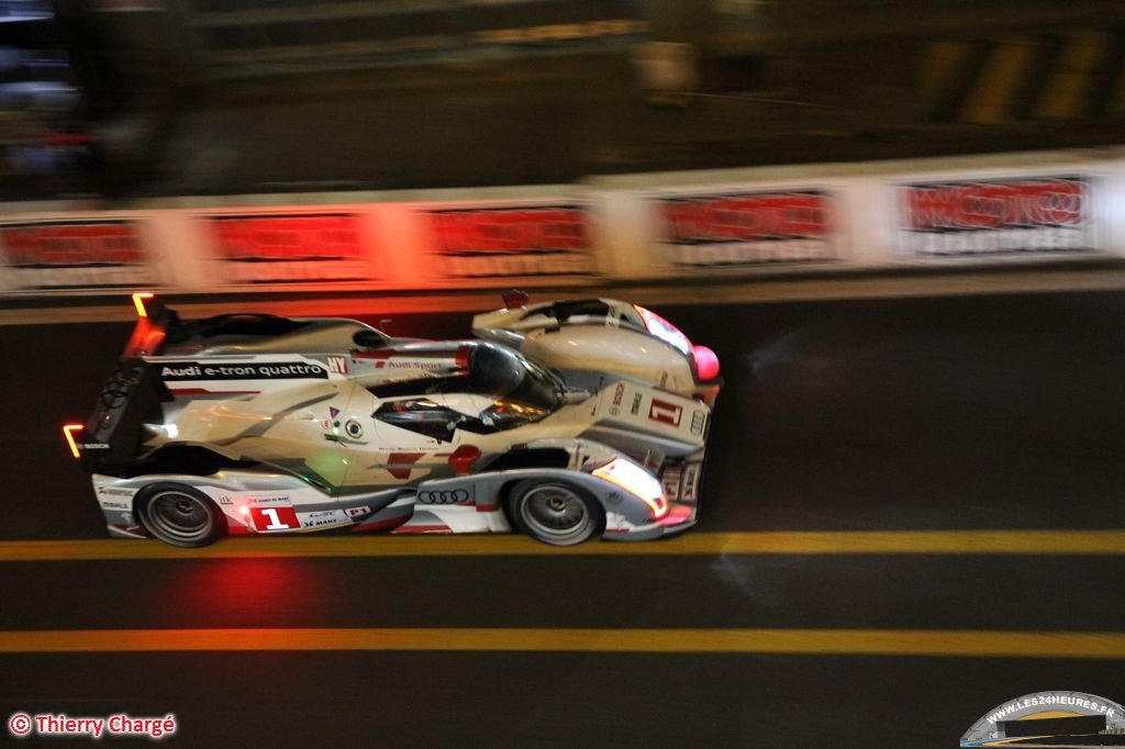 24 heures du Mans 2012 essais2 Audi R18 Etron Quattro