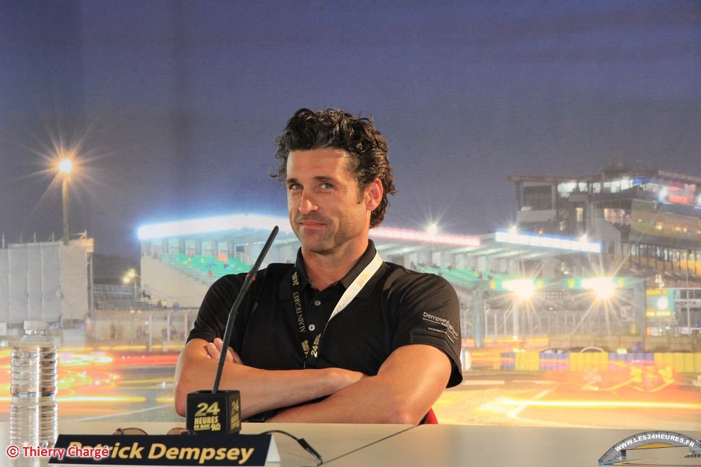 Patrick Dempsey at le mans