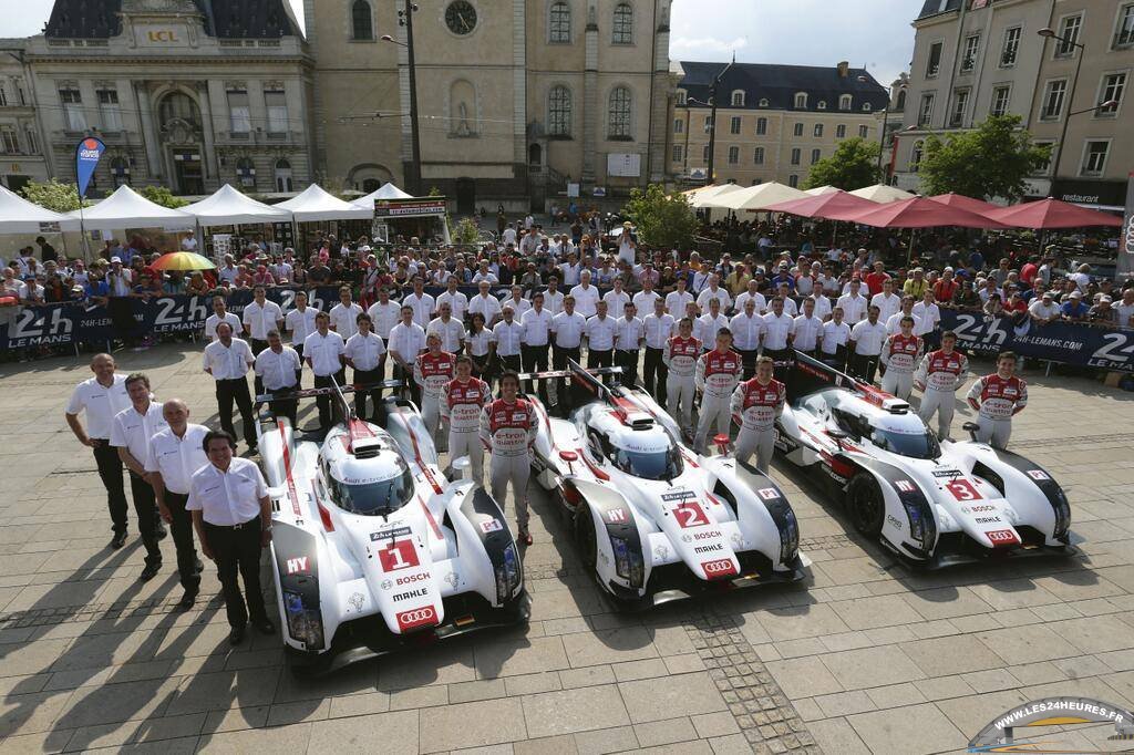 Audi aux 24 heures du Mans 2014